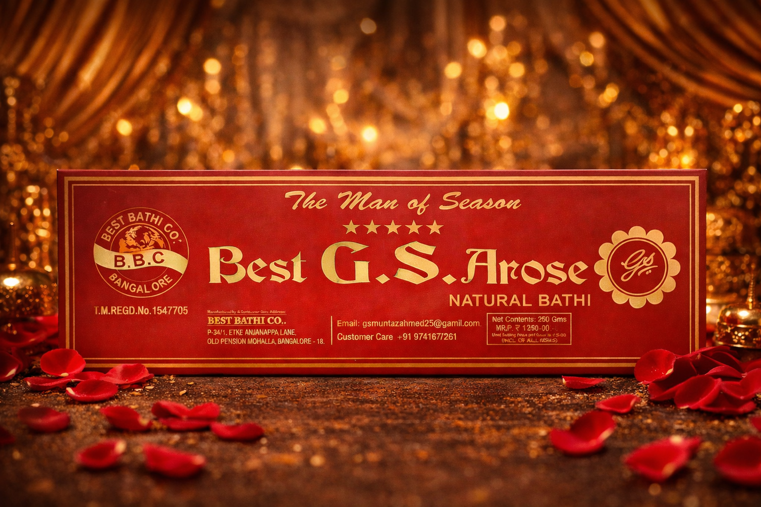 Best Arose packaging